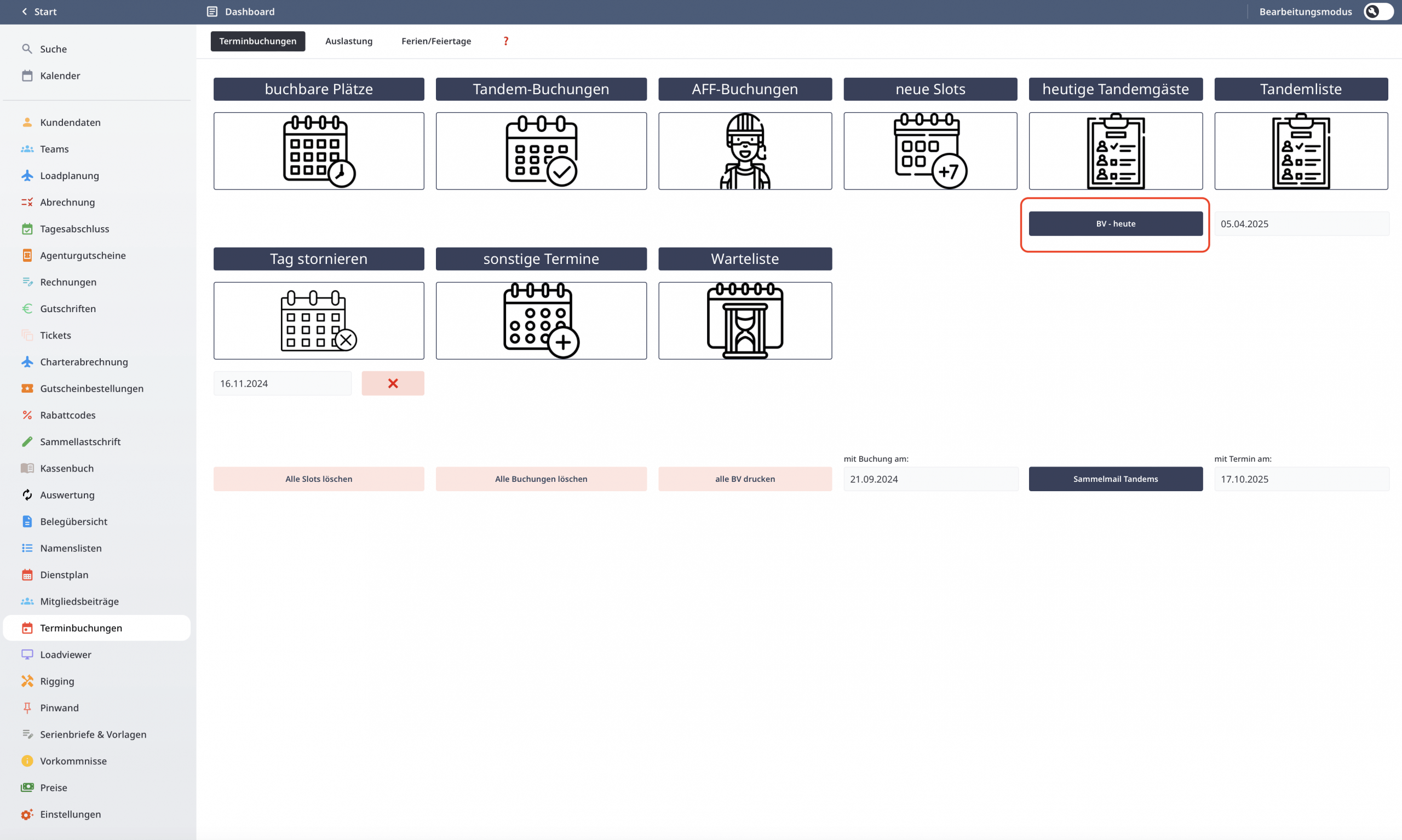 Beförderungsvertrag